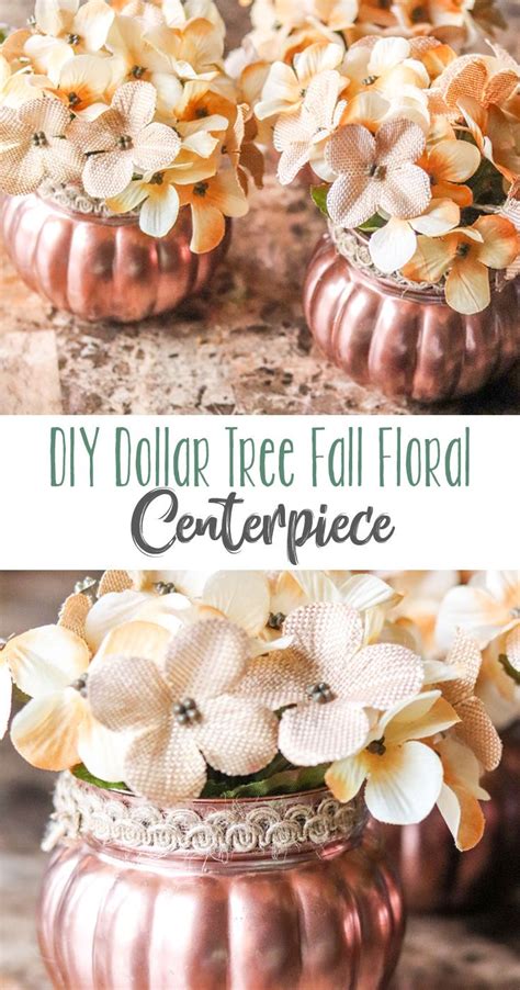 Bulk supplies for households, businesses, schools, restaurants, party planners and more. DIY Dollar Tree Fall Floral Centerpiece | Dollar tree diy ...