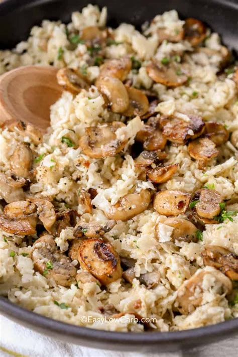 That means dinner you can feel good about! Cauliflower Mushroom Risotto | Recipe in 2020 | Pork ...