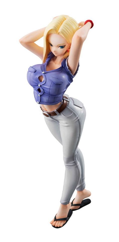There's a lot to take in. 20cm Dragon Ball Z Sexy Android 18 Lazuli Action Figure ...
