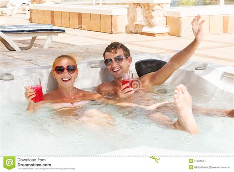 #mike tenay #jacuzzi love #future funk #synthwave #music. Young Couple Relaxing In Jacuzzi Pool Stock Image - Image ...