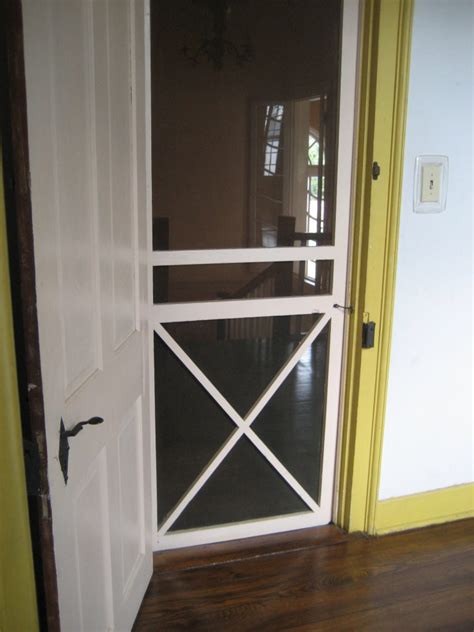 Note take your time drilling, you only want to drill thru the first layer of the screen door. How To Install A Screen Door Hardware Kit - Shutter ...