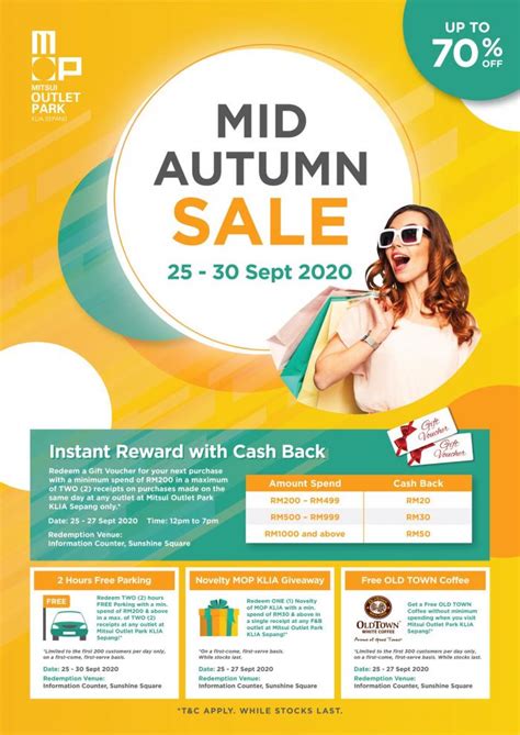 This morning we went to check out mitsui outlet park klia sepang out of curiosity. Mitsui Outlet Park Mid Autumn Sale (25 September 2020 - 30 ...