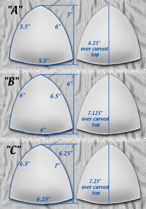 Bras from the same pattern can look very different if you use different. Satiny Tricot Covered Push-up Triangle Bra Cups for Bra ...