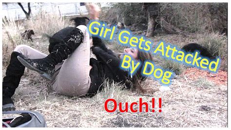 Girl Gets Attacked By Dog!!! - YouTube
