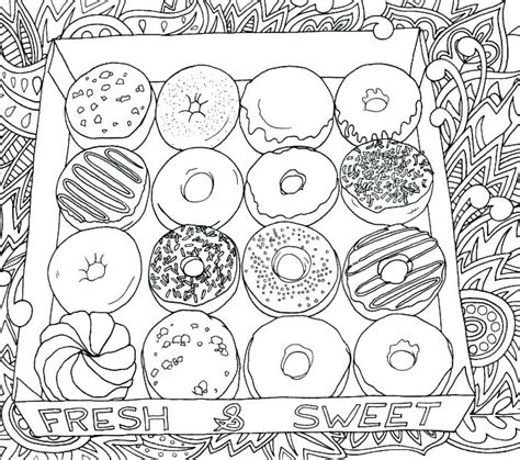 Here is a quick demonstration of a craft you can make with this coloring page. Donut Coloring Pages - Best Coloring Pages For Kids