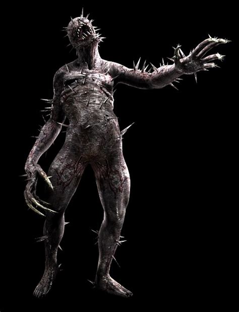 Arguably even more gruesome than the regenerator, the iron maiden is covered with spikes it can extend in no time at all. Resident Evil 4: Iron Maiden - Minitokyo