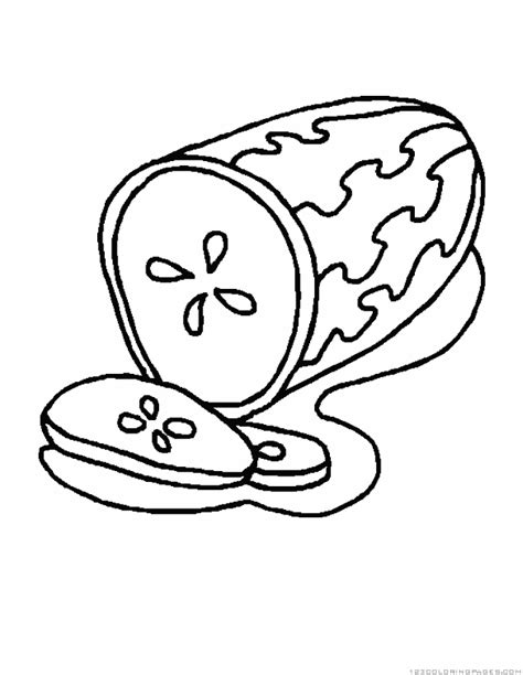 Free printable cucumber coloring pages. Cucumber Coloring Pages