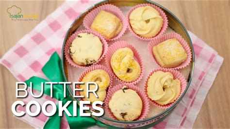 Resep kue kering pilihan dan resep kue basah serta berbagai cake dan roti terbaik ada disini. RESEP KUE KERING: BUTTER COOKIES - YouTube