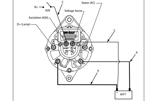 To do this, a wiring diagram for the equipment is essential. wiring my new alternator | Shamrock Boat Owners' Club