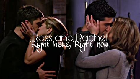 Nun muss sich ross zwischen ihr und julie entscheiden. Friends: Ross and Rachel || right here right now - YouTube