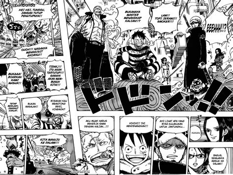The general rule of thumb is that if only a title or caption makes it one piece related, the post is not allowed. Komik One Piece 677 Bahasa Indonesia