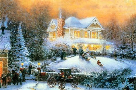 Thomas kinkade christmas puzzle home for the holidays 1000 piece jigsaw puzzle made in usa puzzle by kinkade holiday puzzle 4.8 out of 5 stars 22 $17.99 $ 17. 46+ Christmas Wallpaper Thomas Kinkade on WallpaperSafari