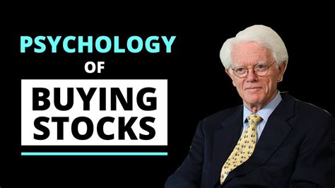 Peter lynch is one of the legendary investors in the world. Peter Lynch Lessons:The Psychlogy Of Buying Stock ...