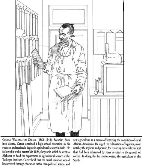 Jpg source click the download button to view the full image of george washington carver coloring sheet download, and download it to your computer. Pin by Tyasia Robinson on BLACK HISTORY MONTH | George ...