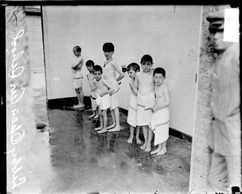 A college career for an undergraduate student is usually divided by four academic standings known as freshman, sophomore, junior and senior. ECC | [Boys from Libby School showering in the Sherman ...
