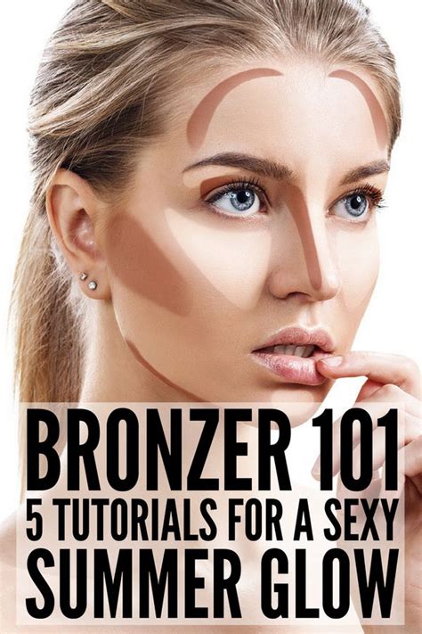 To apply bronzer, you must use a blusher/bronzer brush, and apply it all over your face. How to Use Bronzer | 5 step by step tutorials to teach you how to apply bronzer (and blush) for ...