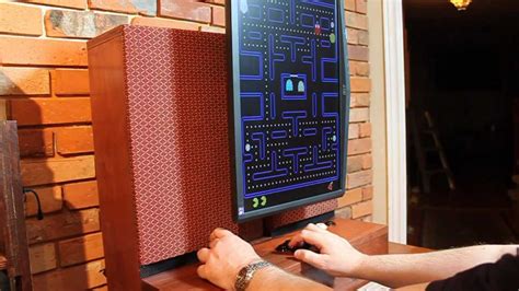 Mame coffee table | coffee table, flatscreen tv. Build an Upright Table Top MAME with Rotating Screen - YouTube