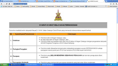 Program bantuan sekolah negeri selangor. tun faisal dot com: #PTPTN: @LimKitSiang Kerajaan DAP ...