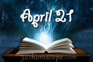 The symbol of the bull is based on the cretan bull, the white bull that fathered the minotaur and was killed by hercules. April 21 Birthday horoscope - zodiac sign for April 21th