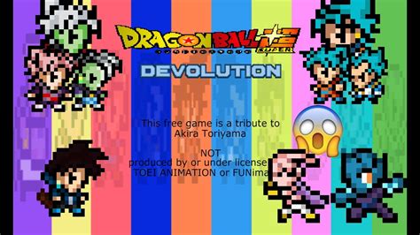 Dragon ball z devolution è in cima alle classifiche. Dragon ball devolution juego. Dragon ball Super Devolution ...