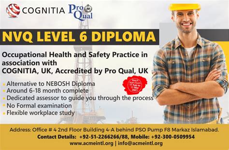 If traveling by air, check if your airline requires any health information, test results, or other documents. NVQ LEVEL 6 DIPLOMA IN OCCUPATIONAL HEALTH AND SAFETY ...