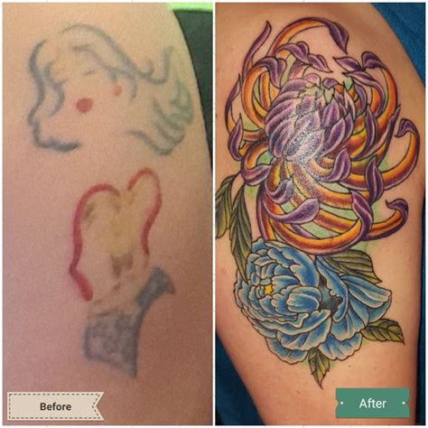 This awesome astronaut watercolor tattoo. Cover up before and after | Animal tattoo, Watercolor ...