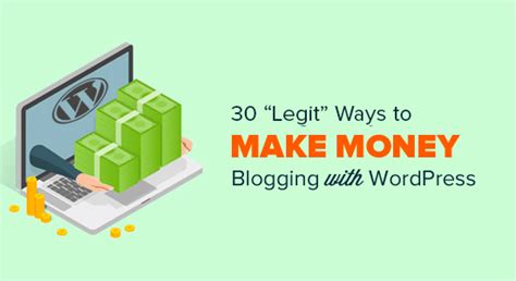 For example, you can look at dr. 30 "Proven" Ways to Make Money Online Blogging with WordPress (2020)