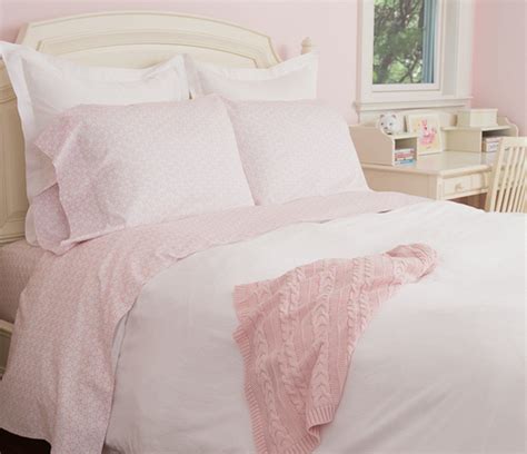 Furniture, girls bedding, boys bedding, rugs + windows Our Pink Seedling Sheet Set in a wonderfully pink kid's ...