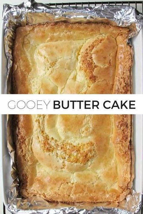 Say hello to the best gooey butter cake recipe (from scratch) we've ever tried! Gooey Butter Cake | Recipe | Easy gooey butter cake recipe ...