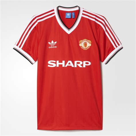 Follow everything united on the official app. Manchester United FC 1984 Adidas Originals Home Jersey ...