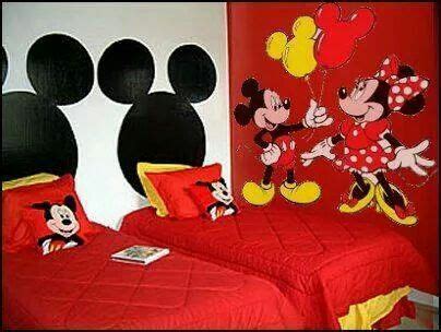 4288 x 2848 jpeg 1027 кб. Mickey n Minnie mouse bedroom interior | Mickey mouse ...