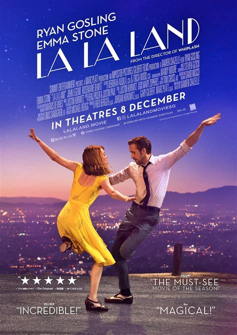 Película romántica y musical estadounidense. La La Land Poster - GameMerch Posters