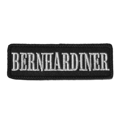 Alles, was du noch über diese hunderasse wissen musst, liest du hier. Wechselbarer Patch Bernhardiner | TShirt Shop - Witzig ...