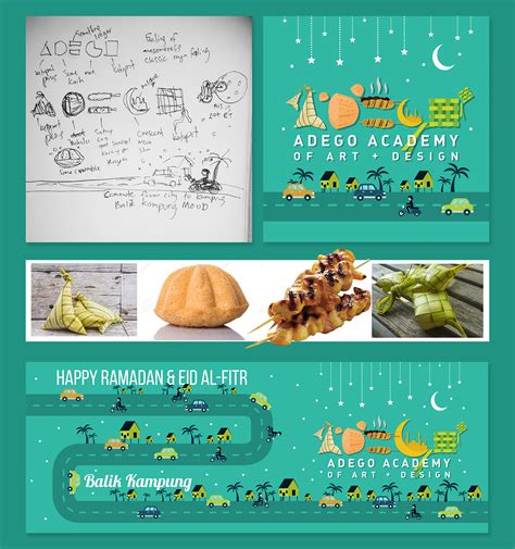 We've gathered some useful information for you, from facts about hari raya to some virtual bazaars you can check out this year. Hari Raya Puasa Theme 2017 " Ramadan & Eid Al-Fitr" on Behance