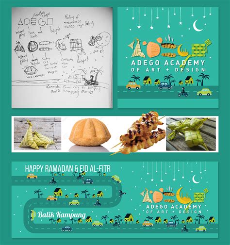 We've gathered some useful information for you, from facts about hari raya to some virtual bazaars you can check out this year. Hari Raya Puasa Theme 2017 " Ramadan & Eid Al-Fitr" on Behance