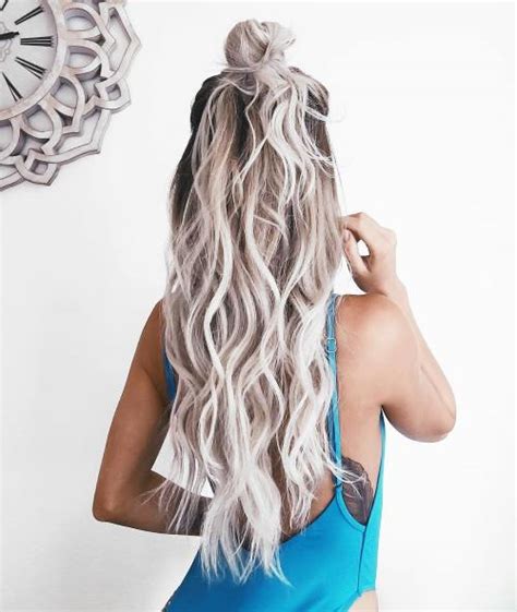 Curling wavy hair can result in a hairdo that looks gigantic. wavy hair on Tumblr