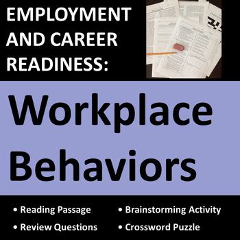 One of the most difficult parts of getting a job, is the interview. Employment & Career Readiness: Workplace Behaviors ...