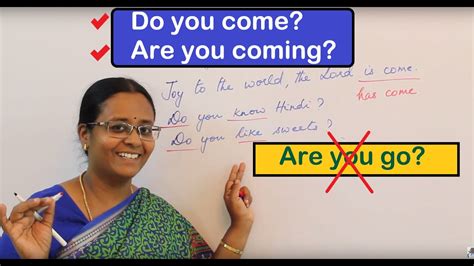 What do they look for in your application and personal statement? TAMIL Do you come? Are you coming? -- What do they mean ...
