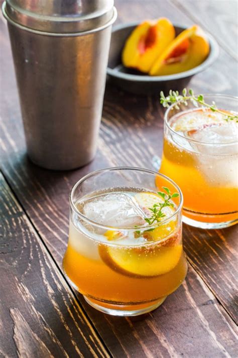 Bourbon would also pair nicely with a spiced apple drink. 25 Peach Recipes to Make Your Summer Even Sweeter ...