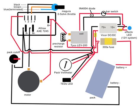 Wiring an electric scooter bike or go kart is as simple as it looks in the drawing. Wiring Diagram For Electric Scooter