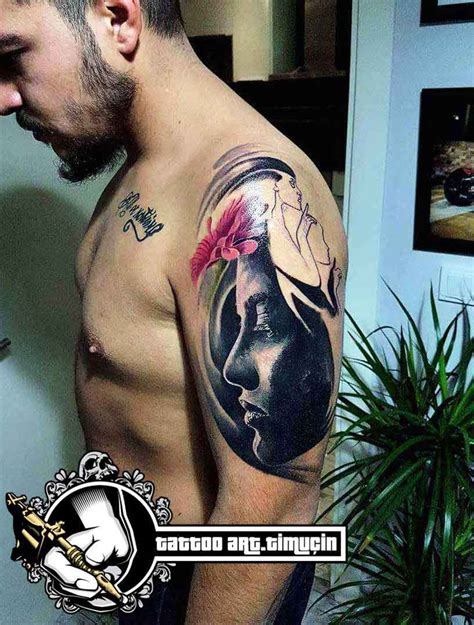 Erkek kol dövmeleri erkeklerin en çok tercih ettiği dövme modellerindir. Çalışmalarım | Tattoo Art.Timuçin Değirmenci