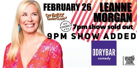 Who is leanne morgan in a relationship with? SOLD OUT! 9PM NOW AVAILABLE! Comedian Leanne Morgan LIVE ...