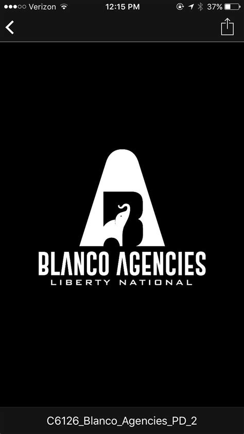 Elephant logo for insurance agency. Blanco Agencies Tampa ...