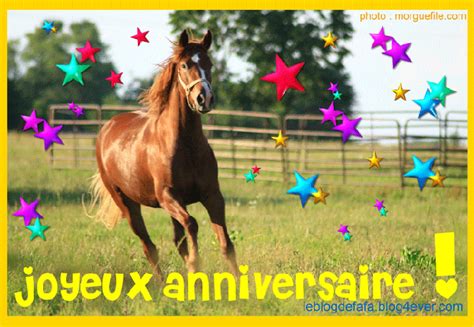 Trouvez les meilleurs textes pour célébrer son anniversaire. E-carte "star" anniversaire gratuite : cheval au galop ...