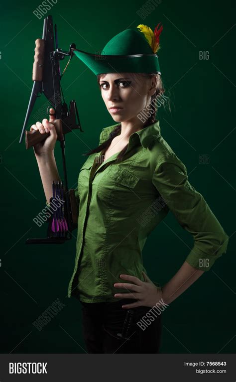 Access all images on istock with our premium subscriptions and rollover unused downloads. Robin Hood Style Woman With Crossbow Stock Photo & Stock ...