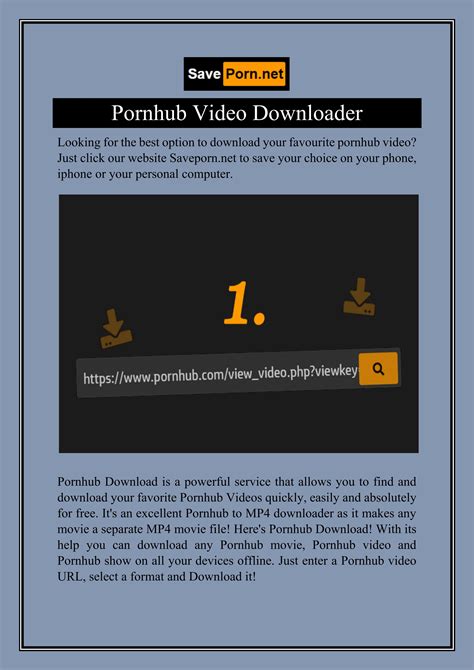 Pornhub Video Downloader | Saveporn.net by save porn - Issuu