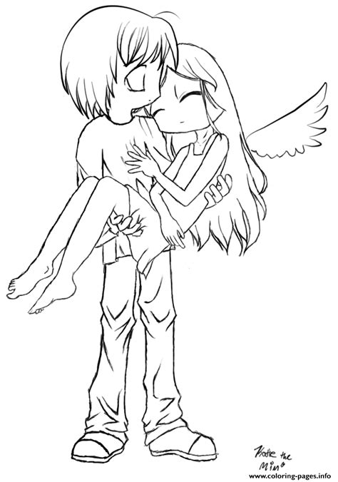 More images for anime angel wolf coloring pages » Fallen Angels Anime Coloring Pages Printable