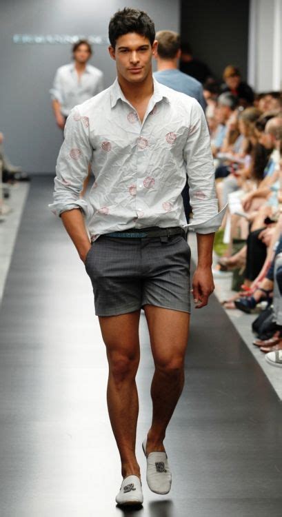 Male celebrities with short legs. Short shorts for men on Pinterest | Men Shorts, Summer ...