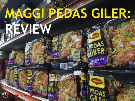 The intense flavours of maggi pedas giler and its spicy chilli kick are guaranteed to set your taste buds on fire! Maggi Pedas Giler Perisa Tom Yummz, Seafood Berapi dan ...