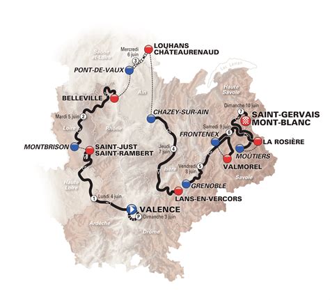 Toute l'actualité du critérium du dauphiné. Critérium du Dauphiné 2018 : un parcours montagneux ...